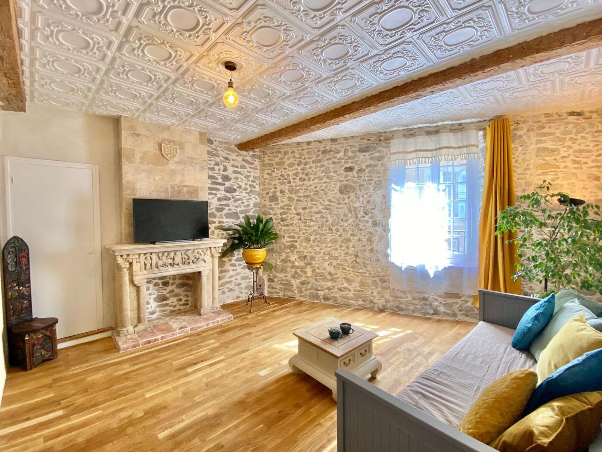 La Maison Des Templiers ~ Ostal Medieval ~ Logis Enchantes Каркассонн Екстер'єр фото